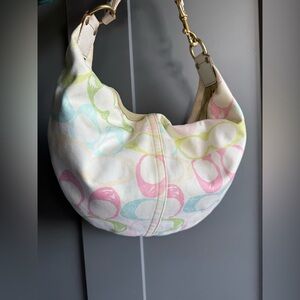 Coach hobo multicolor